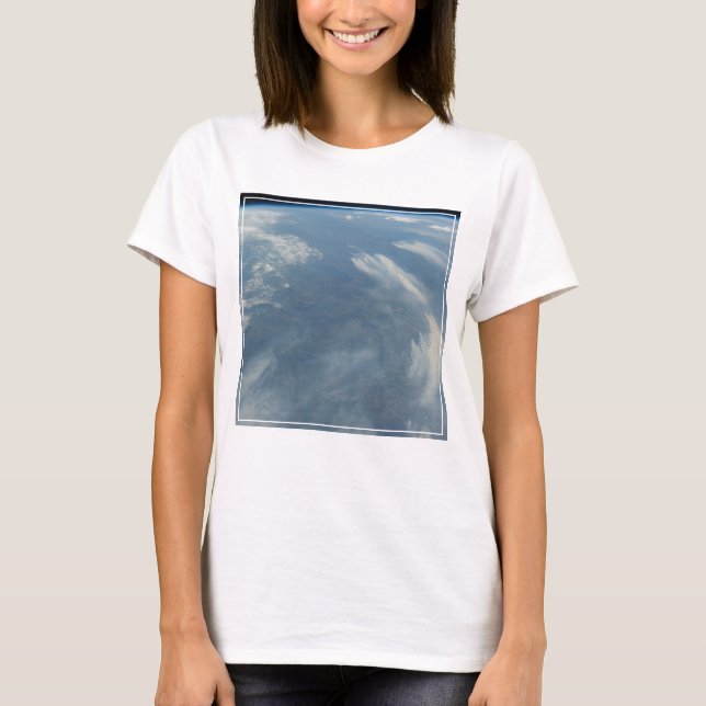 Wildfire sydost av James Bay i Quebec, Kanada T Shirt (Framsida)