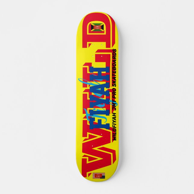 WILDFIYAH JMT 7 3/4-tums Skateboard Deck (Framsida)