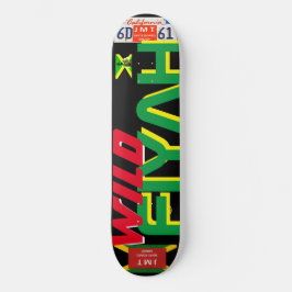 WILDFIYAH JMT 8 1/4-tums Skateboard-däck Mini Skateboard Bräda 18,5 Cm