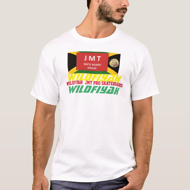 WILDFIYAH JMT Manar Grundläggande T-Shirt (Framsida)