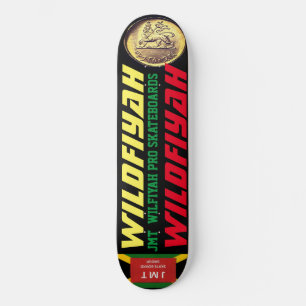 WILDFIYAH JMT OFFICIELL (C) 8 1/4" Skateboarddäck Mini Skateboard Bräda 18,5 Cm