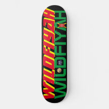 WILDFIYAH JMT SK8 1/4-tums Skateboard-däck