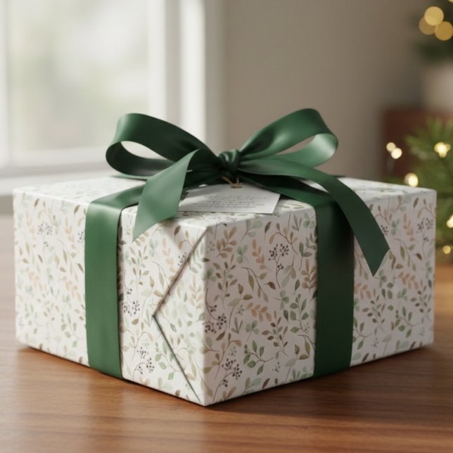 Wildflower Boho  Presentpapper (Skapare uppladdad)