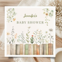 Wildflower Books Baby Shower Könsneutral