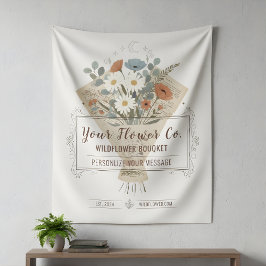 Wildflower Bouquet Flowers Custom Print