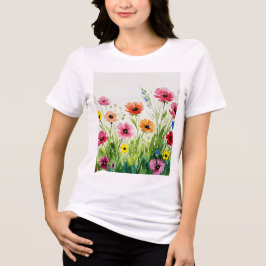 Wildflower bouquet t shirt