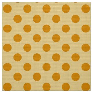 WILDFLOWER - Classic Guld Polka dots på Modets Gul Tyg