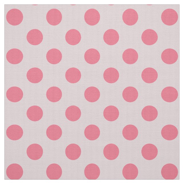 WILDFLOWER - Classic Polka dots på Flicka Rosa Tyg (Prov)