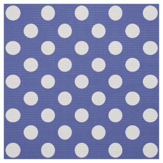WILDFLOWER - Classic Polka dots på Nautical Blue B Tyg
