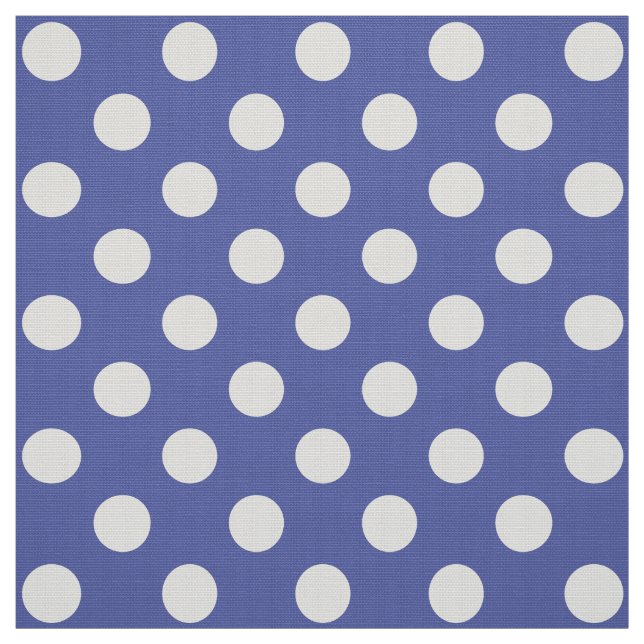 WILDFLOWER - Classic Polka dots på Nautical Blue B Tyg (Prov)