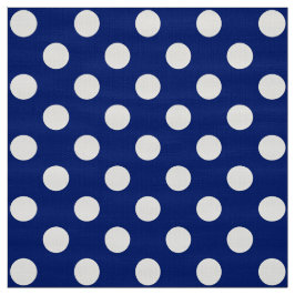 WILDFLOWER - Classic Polka dots på Nautical Blue B Tyg