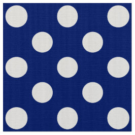WILDFLOWER - Classic Polka dots på Nautical Blue B Tyg