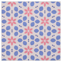 WILDFLOWER - Cute Botanias blommor på Rosa Blommig Tyg