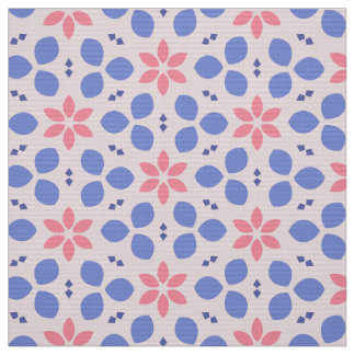 WILDFLOWER - Cute Botanias blommor på Rosa Blommig Tyg