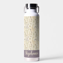 Wildflower Daisy Cottagecore Floral Monogram