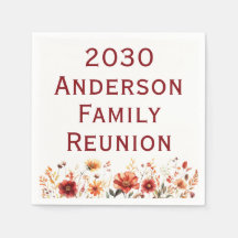 Wildflower Family Reunion Picnic Potluck Dinner