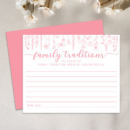 Wildflower Family Traditions Baby Shower Game