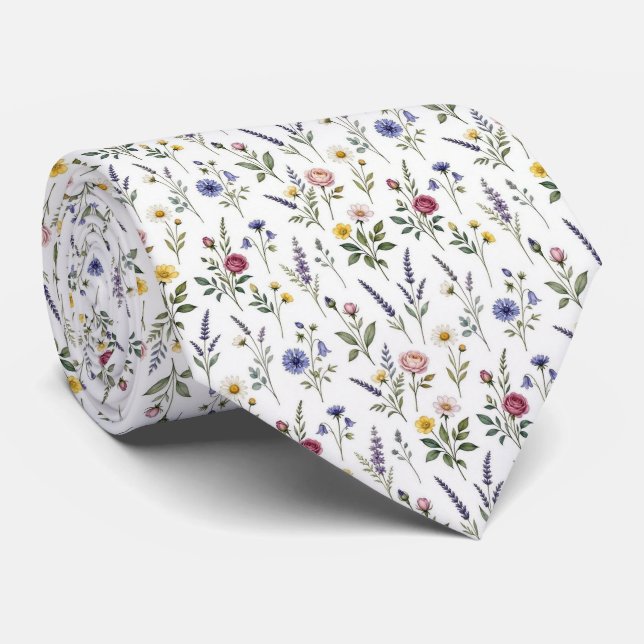Wildflower Fauxsilke | Engelsk trädgård herr Slips (Rullad)