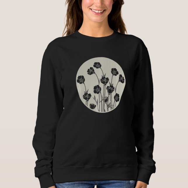 Wildflower Gardening Bulbous Crowfoot Buttercup Fl T Shirt (Framsida)