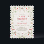 Wildflower Gender Neutral Baby Shower Inbjudningar<br><div class="desc">Wildflower Gender Neutral Baby Shower Invitation. Matching items available.</div>