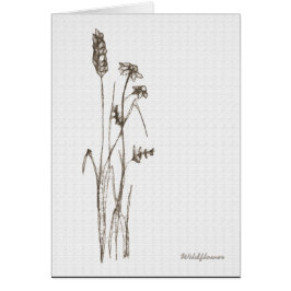 Wildflower Hälsningskort