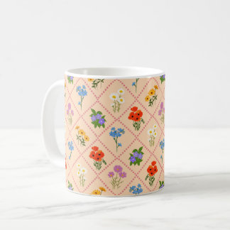 Wildflower Harlequin Garden Kaffemugg