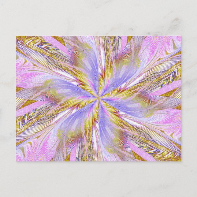 WILDFLOWER I SPIRAL 17-vykort Vykort (Framsida)