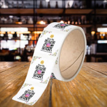 Wildflower Modern Business Instagram Qr Code