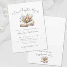 Wildflower New Chapter Book Bridal Shower