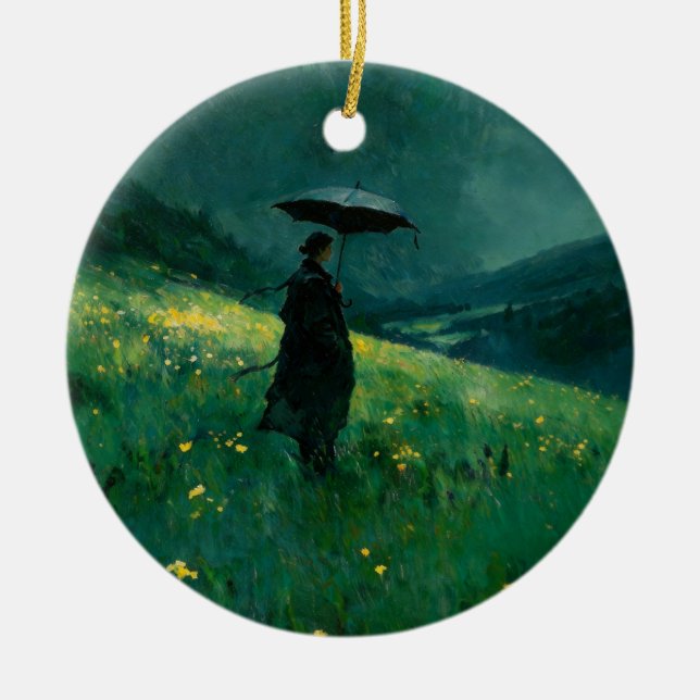 Wildflower Rainy Field Ornament (Framsidan)
