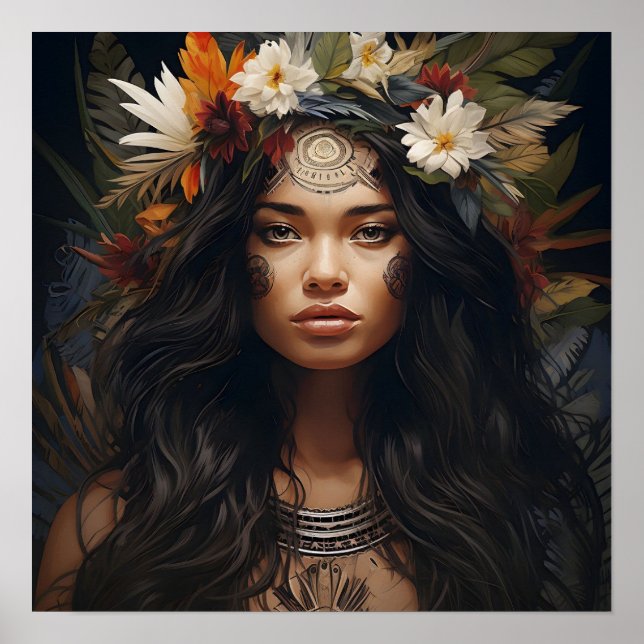 Wildflower Warrior Art Poster (Framsidan)