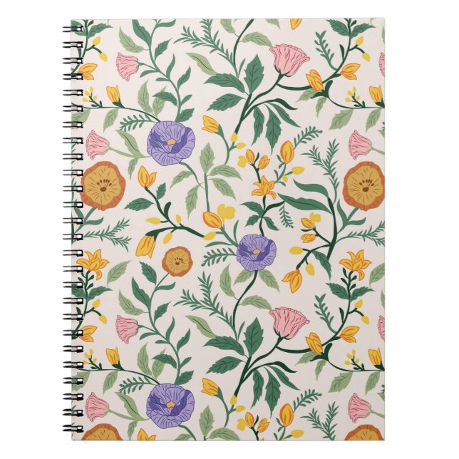 Wildflowers Anteckningsbok (Framsidan)