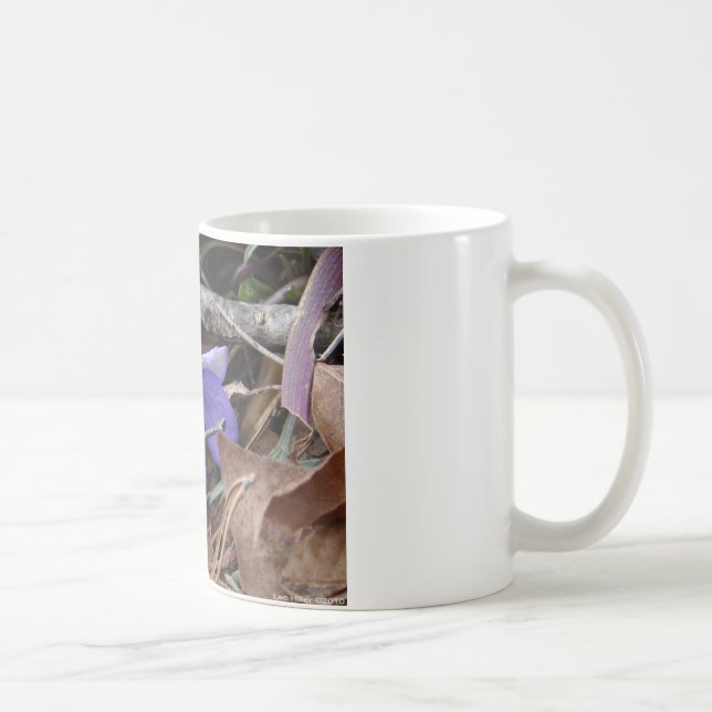 WildFlowers Birds-Foot Violet Hett Vår AR Gifts Kaffemugg (Höger)