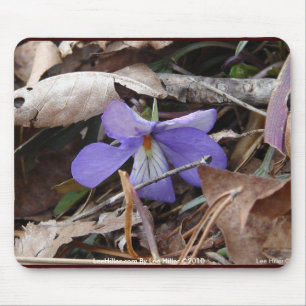 WildFlowers Birds-Foot Violet Hett Vår AR Gifts Musmatta