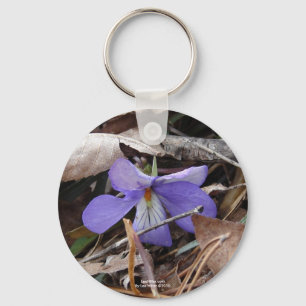 WildFlowers Birds-Foot Violet Hett Vår AR Gifts Nyckelring
