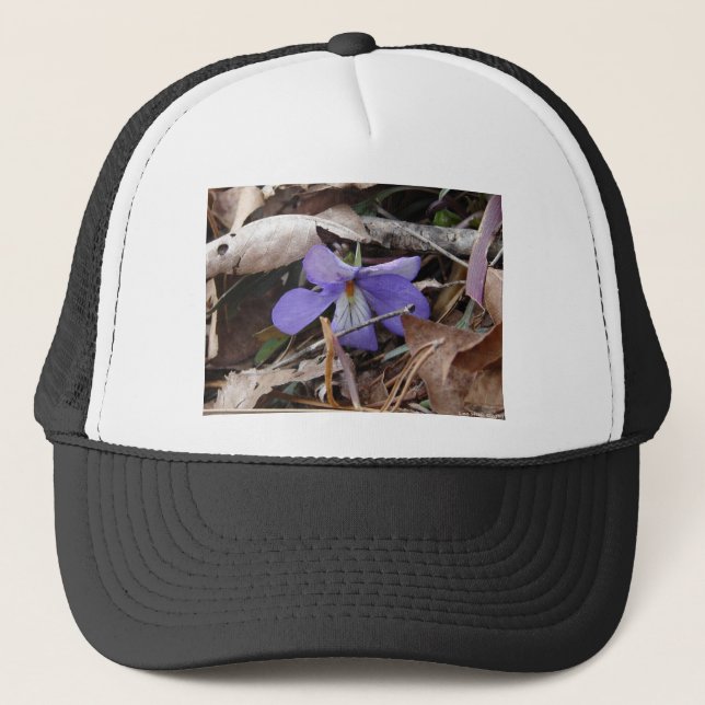 WildFlowers Birds-Foot Violet Hett Vår AR Gifts Truckerkeps (Framsida)