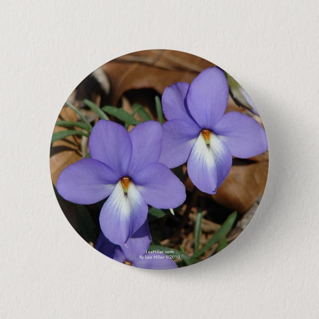 WildFlowers Birds-Foot Violet III Gifts & Apparel Knapp (Framsida)