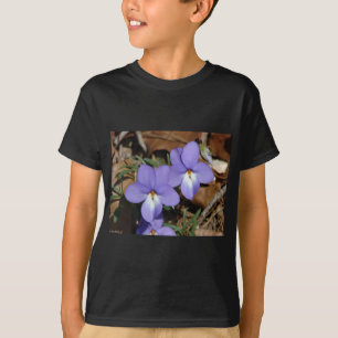 WildFlowers Birds-Foot Violet III Gifts & Apparel Tee Shirt