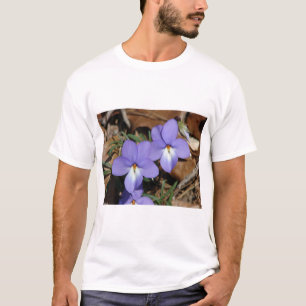 WildFlowers Birds-Foot Violet III Gifts & Apparel Tee Shirt