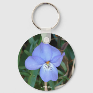 WildFlowers Birds-Foot Violet IV Hett Vår Gifts Nyckelring