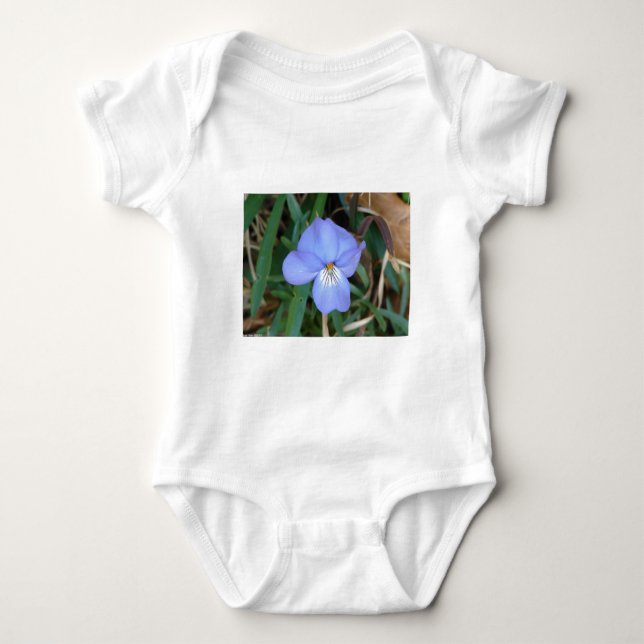 WildFlowers Birds-Foot Violet IV Hett Vår Gifts T Shirt (Framsida)