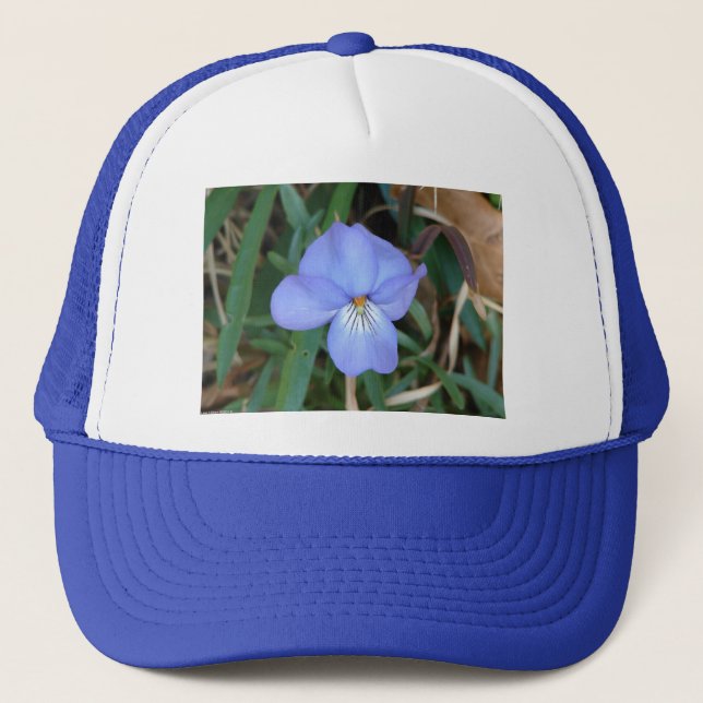 WildFlowers Birds-Foot Violet IV Hett Vår Gifts Truckerkeps (Framsida)