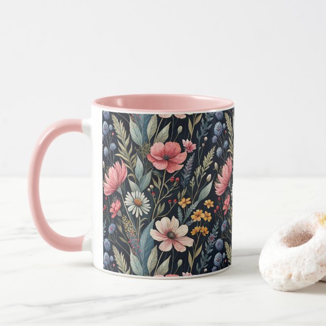 Wildflowers Botanical Inspiration  Mugg (Med munk)