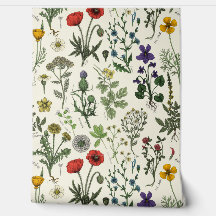 Wildflowers collage