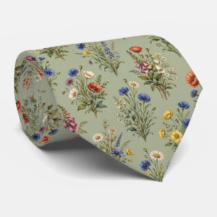 Wildflowers Fauxsilke Engelsk trädgård herr Slips
