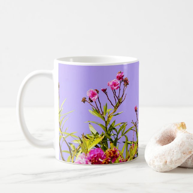 Wildflowers Floral, Botanical Garden, Colorful gif Kaffemugg (Med munk)