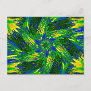 WILDFLOWERS IN PASTELS 13 Postcard Vykort
