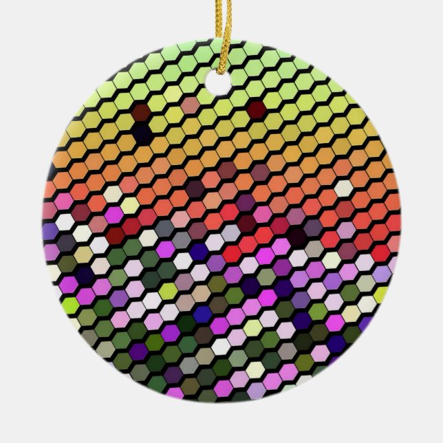 WILDFLOWERS JULGRANSPRYDNAD KERAMIK (Framsidan)