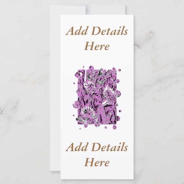 WILDFLOWERS RACK Card (Framsida)