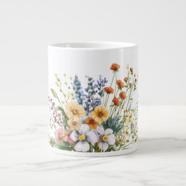 Wildflowers Specialty Coffee Mug Jumbo Mugg